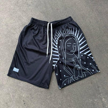 Load image into Gallery viewer, Virgen De Guadalupe Mesh Shorts