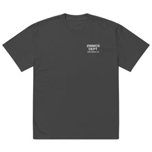 Load image into Gallery viewer, Zimmos Dept. Oversized T-shirt Black