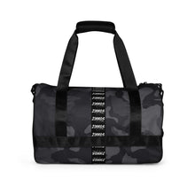 Load image into Gallery viewer, Black Camo Gym Bag by Zimmos Clothing