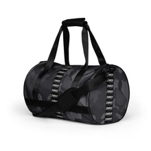 Load image into Gallery viewer, Black Camo Gym Bag by Zimmos Clothing