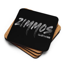Load image into Gallery viewer, Zimmos Clothing Cork-back Coaster