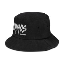 Load image into Gallery viewer, Denim Bucket Hat with Embroidered Logo