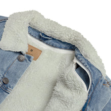 Load image into Gallery viewer, Zimmos Clothing Denim Sherpa Jacket