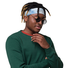Load image into Gallery viewer, Tie Dye Blue Headband