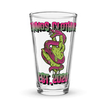 Load image into Gallery viewer, Snake 16oz Glass