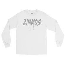 Load image into Gallery viewer, Men’s Long Sleeve Shirt Gray Print