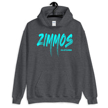 Load image into Gallery viewer, Turquoise Print Hoodie