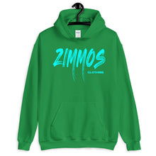 Load image into Gallery viewer, Turquoise Print Hoodie