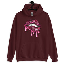 Load image into Gallery viewer, Leopard Lips Hoodie