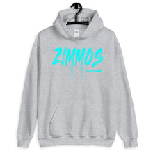 Load image into Gallery viewer, Turquoise Print Hoodie