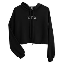 Load image into Gallery viewer, Woman’s Crop Hoodie with Center Logo