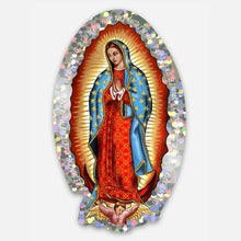 Load image into Gallery viewer, Virgen De Guadalupe Glitter Sticker
