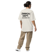 Load image into Gallery viewer, Zimmos Dept. Oversized T-shirt
