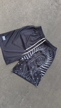 Load and play video in Gallery viewer, Virgen De Guadalupe Mesh Shorts
