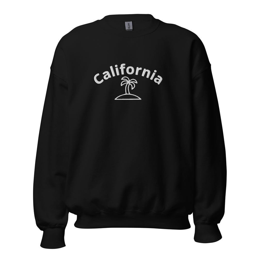 California Embroidered Sweatshirt