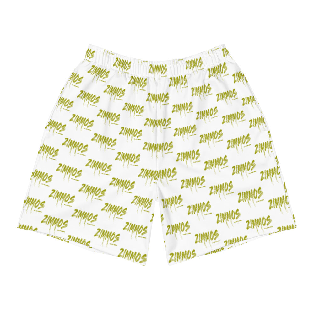 Men's Shorts White and Gold