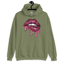 Load image into Gallery viewer, Leopard Lips Hoodie
