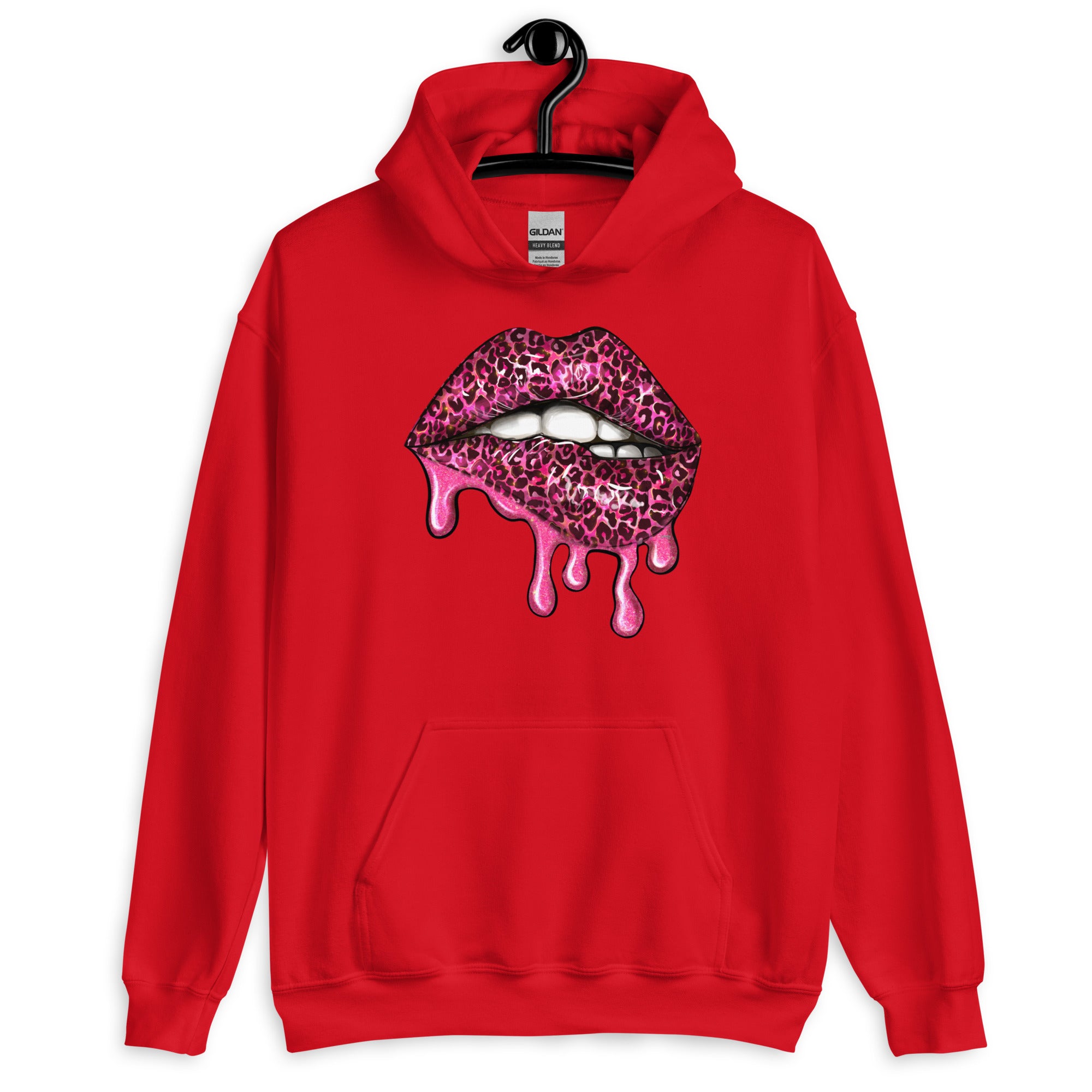 Leopard Lips Hoodie – zimmos clothing